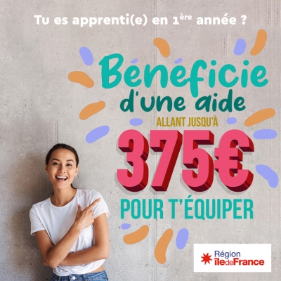 Une aide de la Région Ile-de-France pour les jeunes en 1re année d’apprentissage