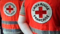 Collecte en porte-à-porte de la Croix Rouge française